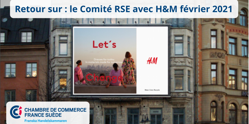 Retour sur le Comit RSE avec H M CCI France Su de